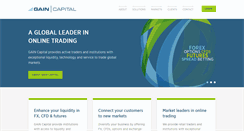 Desktop Screenshot of gaincapital.com