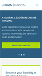 Mobile Screenshot of gaincapital.com